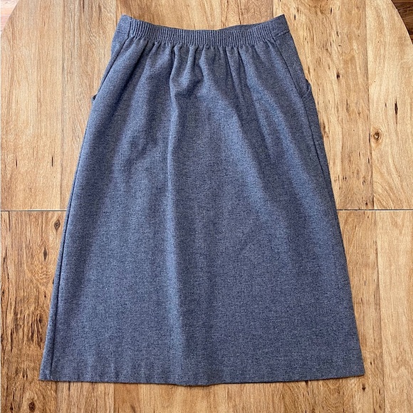 Vintage Wool Blend Skirt - Picture 3 of 6